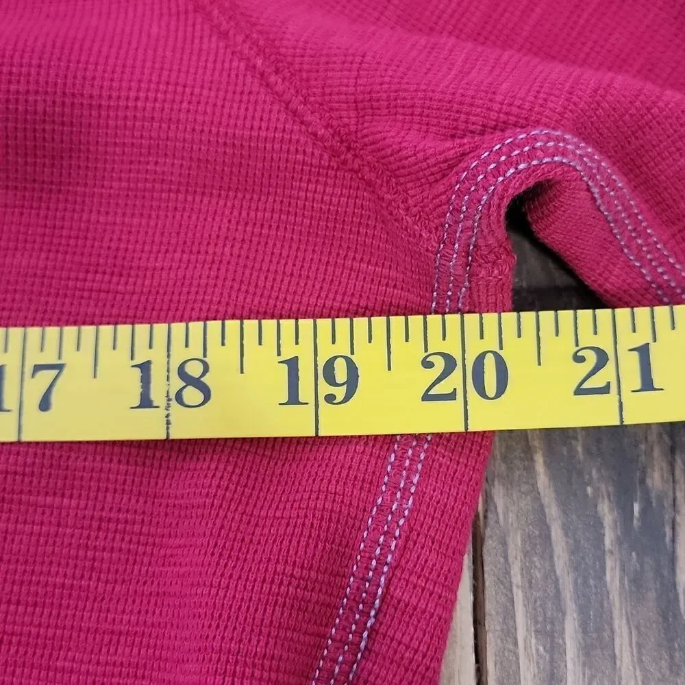 American Eagle. Red Long Sleeve Thermal Shirt. Size Large. EUC